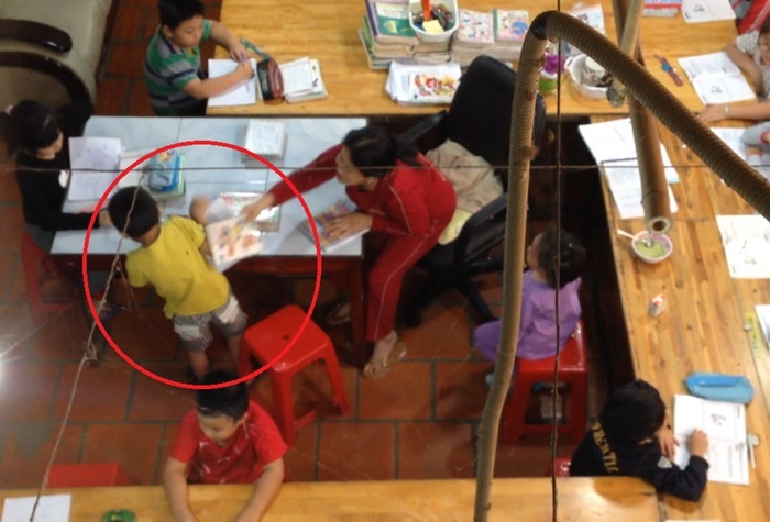 Lớp dạy kèm đánh đập học sinh ở Ninh Thuận