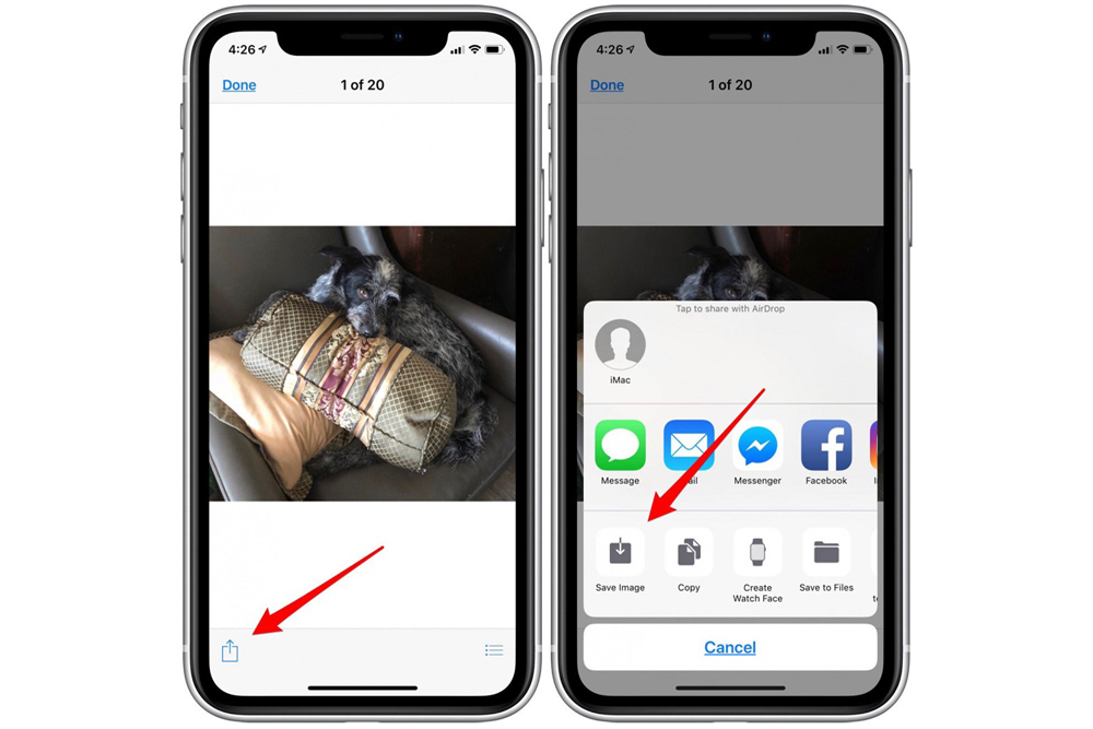 Cách tải tất cả ảnh từ Facebook, Messenger và iMessage về iPhone, iPad