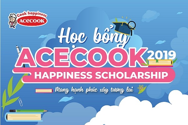 Học bổng Acecook Happiness Scholarship 2019: 4 năm, ‘chắp cánh’ hàng trăm ước mơ