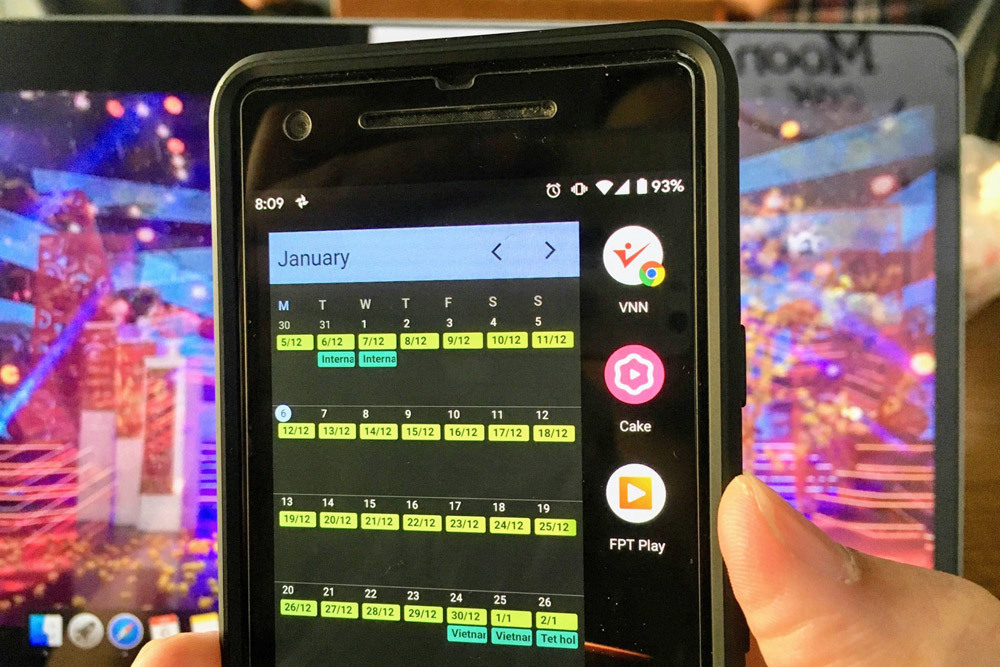 Cách theo dõi lịch âm, dương ngay trên màn hình chính của Android
