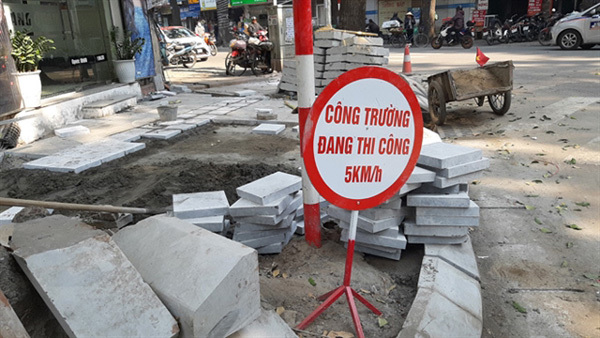 No more roadworks after January 10: Hanoi authorities