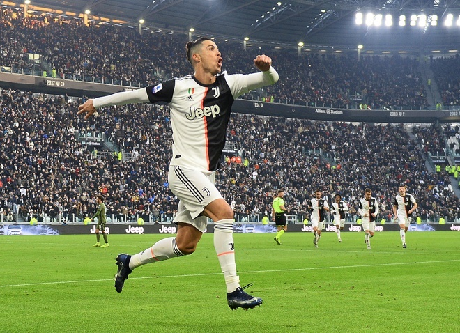 Kết quả Juventus vs Cagliari: Ronaldo ghi hat