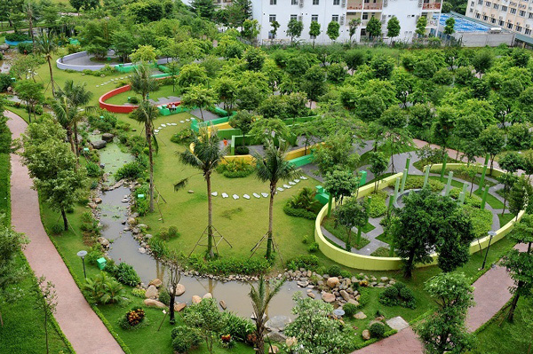 Ô nhiễm không khí, chung cư xanh hút khách