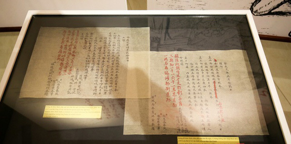 Exhibition reveals calligraphic art in kings’ writings