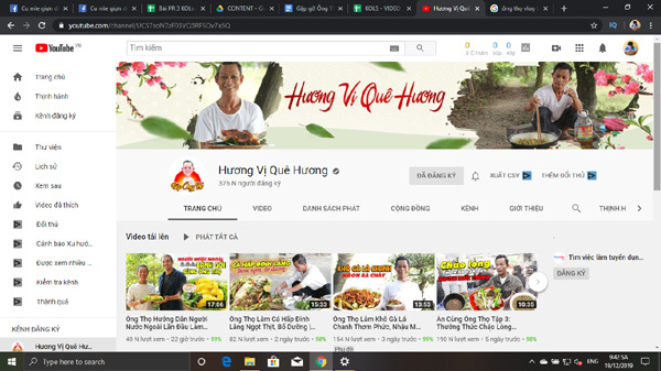 Người cao tuổi làm Vlog