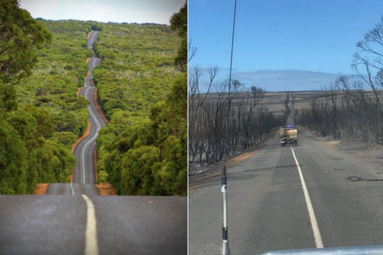 Hình ảnh trước và sau thảm họa cháy rừng khủng khiếp ở Australia