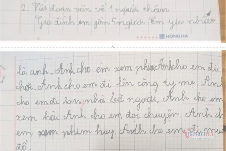 Những bài văn đáng yêu