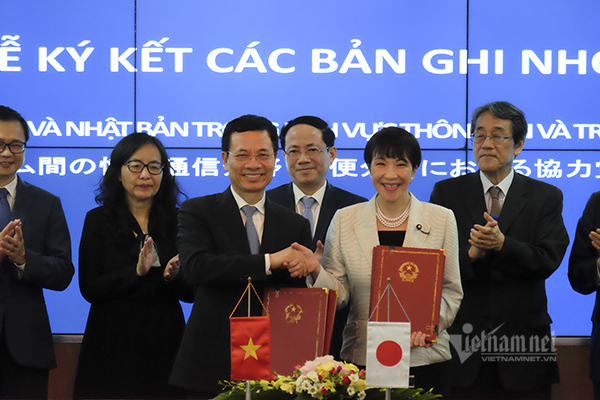 Việt Nam sẽ hợp tác với Nhật về Bưu chính và Thông tin Truyền thông