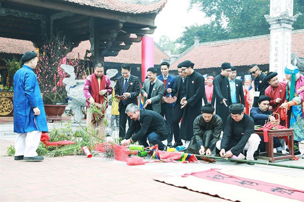 Traditional customs for Tet in Old Quarter