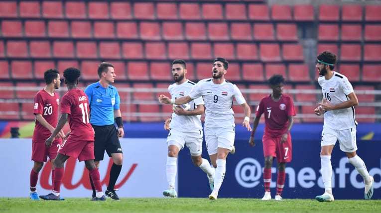 U23 Qatar đánh rơi chiến thắng ở phút 94