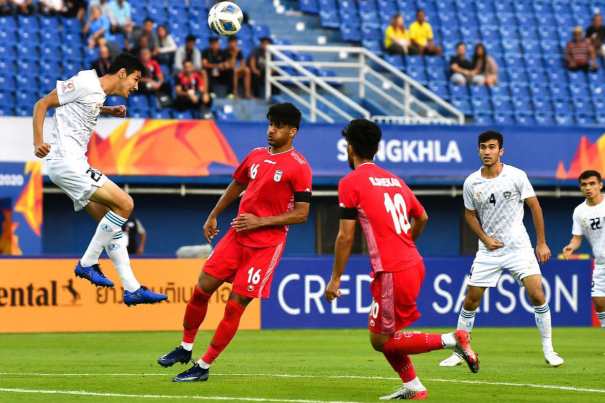 Video bàn thắng U23 Uzbekistan 1-1 U23 Iran