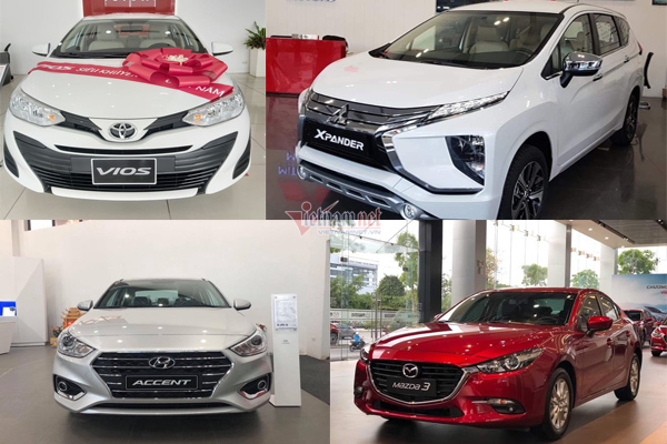 10 xe bán chạy năm 2019: Mitsubishi Xpander đánh bại Toyota Innova
