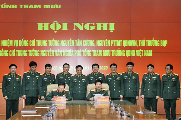 Bàn giao nhiệm vụ Phó Tổng tham mưu trưởng Quân đội nhân dân Việt Nam