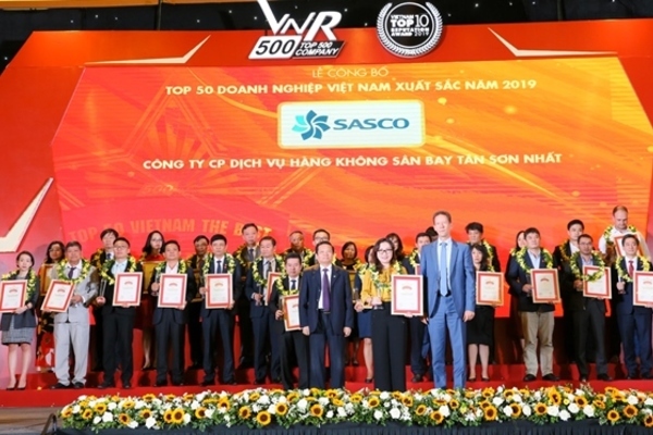 SASCO vào Top 50 Doanh nghiệp xuất sắc nhất Việt Nam năm 2019