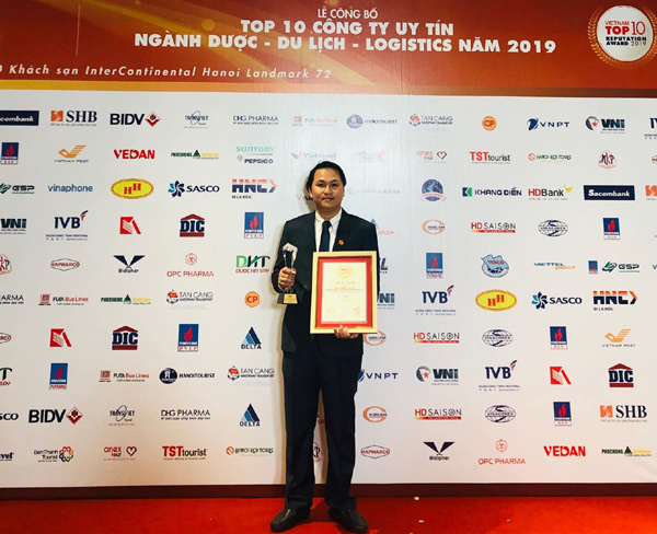 TransViet vào Top 10 công ty du lịch uy tín 2019