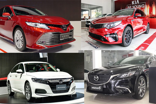 Sedan 1 tỷ : Mazda 6 ế ẩm, Toyota Camry vẫn độc tôn