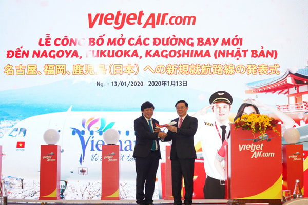 Vietjet mở thêm 5 đường bay mới tới Nhật Bản