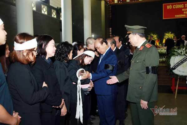 Nghẹn ngào tang lễ 3 chiến sĩ hy sinh tại Đồng Tâm