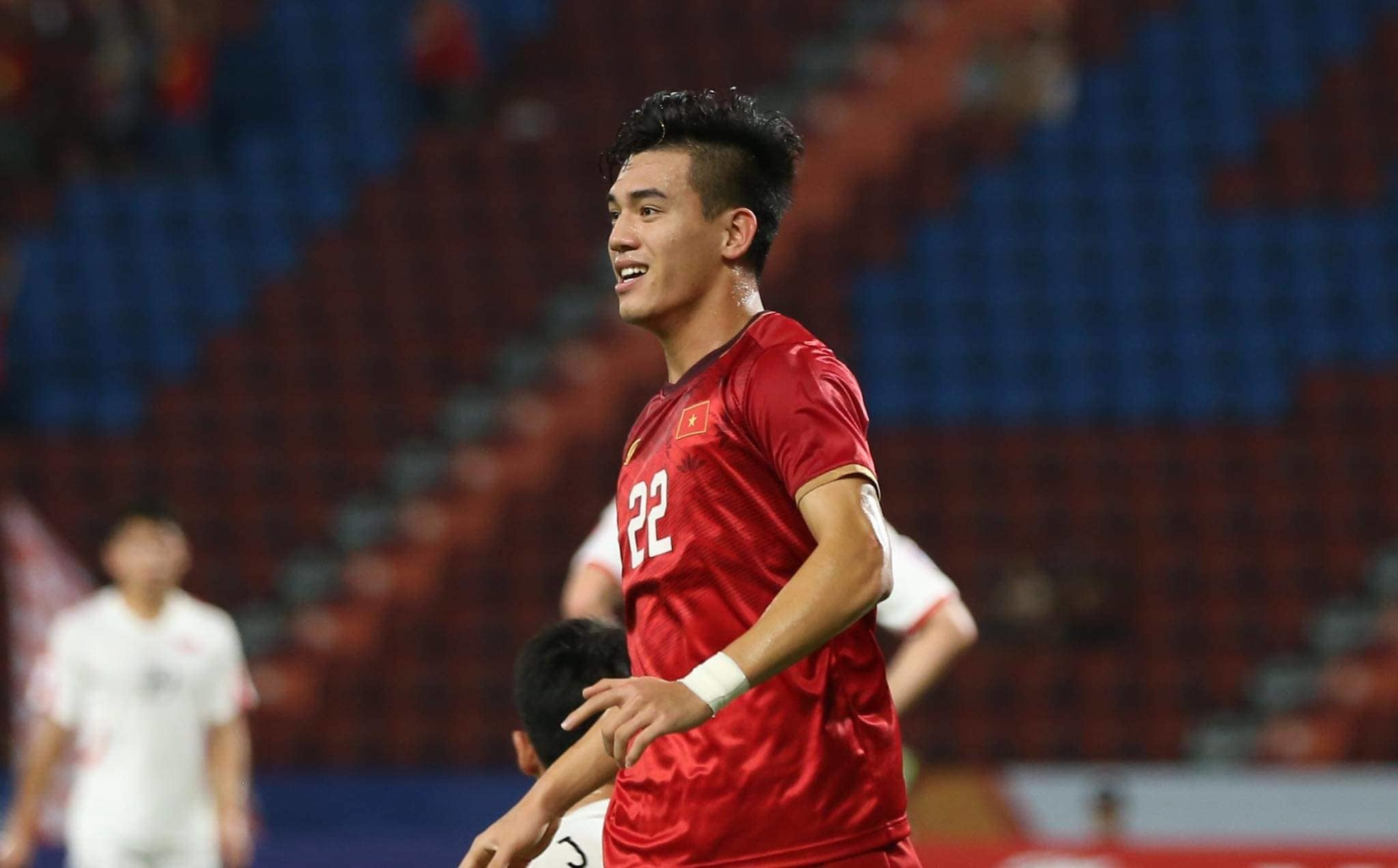 Tiến Linh ghi bàn mở tỷ số cho U23 Việt Nam