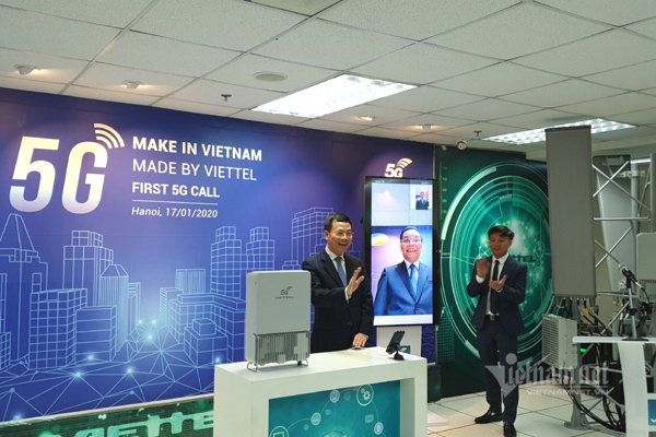 Thử nghiệm thành công cuộc gọi 5G bằng thiết bị Make in Vietnam