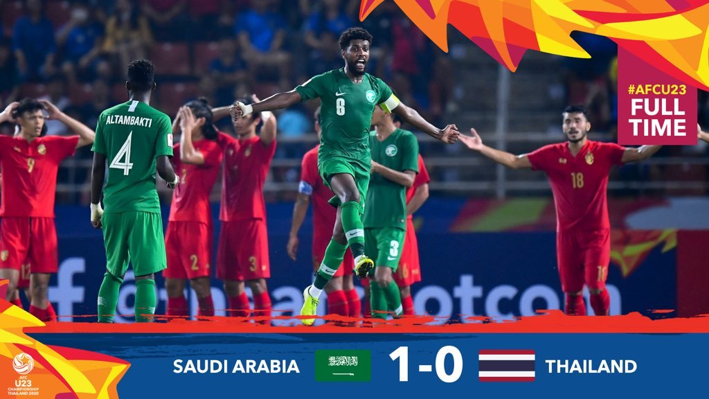 Video bàn thắng U23 Thái Lan 0-1 U23 Saudi Arabia