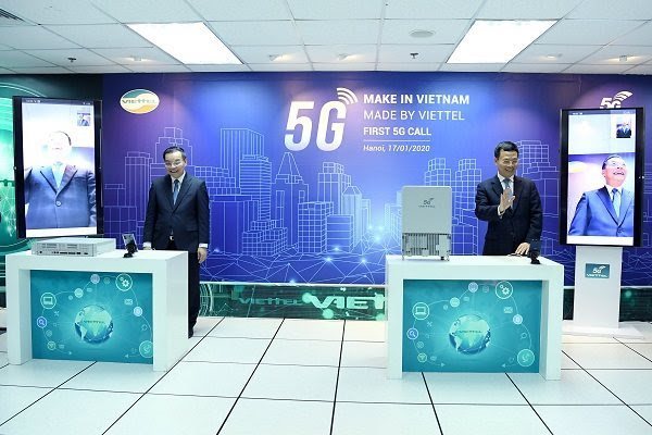 Viettel uses own device to make first 5G call
