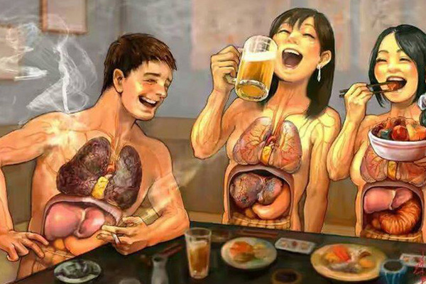 Dấu hiệu cảnh báo lá gan bị hủy hoại trong ngày Tết