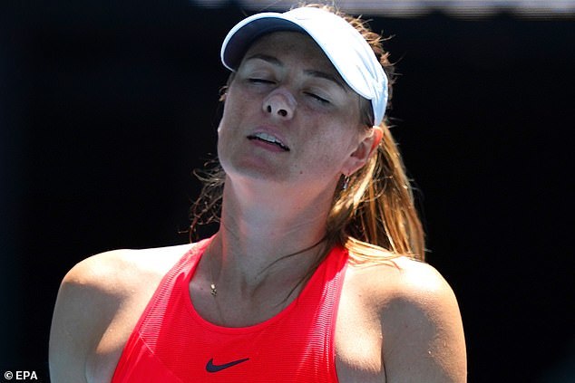 Sharapova thua sốc ngay ở vòng 1 Úc mở rộng