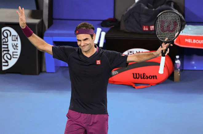 Roger Federer tốc hành vào vòng 3 Úc mở rộng