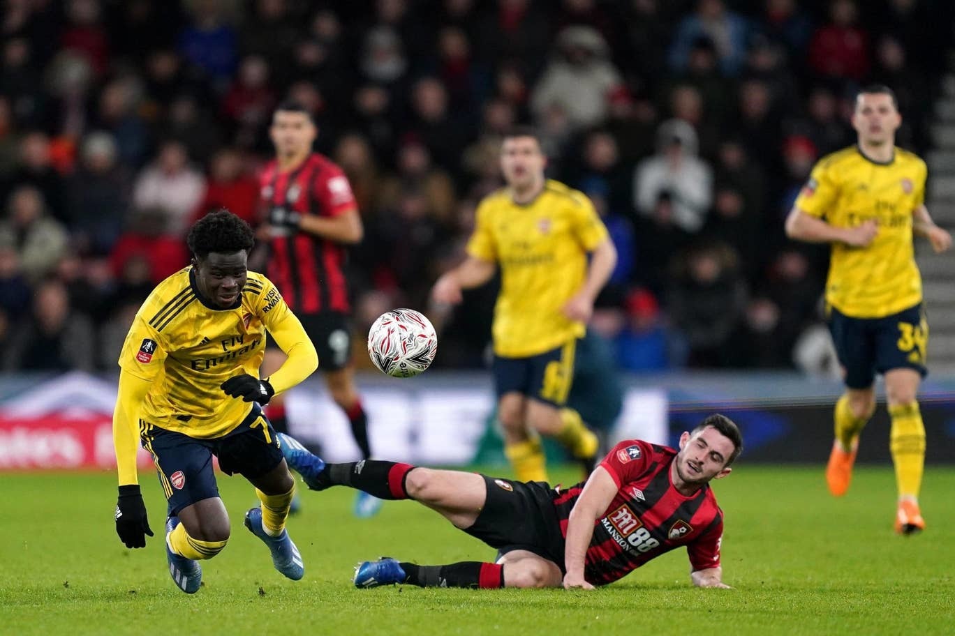 Kết quả Bournemouth vs Arsenal, Kết quả bóng đá FA Cup