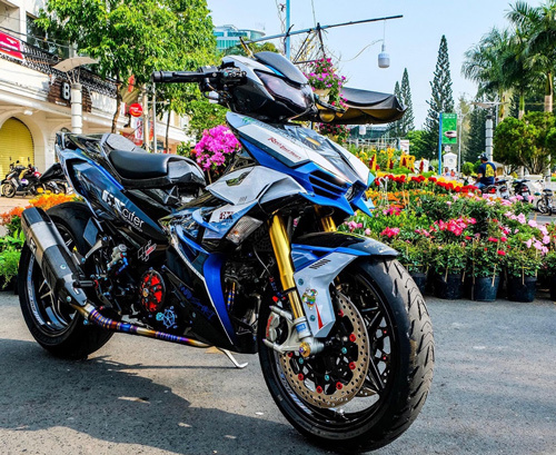 Dân chơi Cần Thơ chi 300 triệu lên đời Yamaha Exciter hầm hố