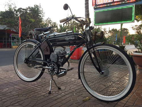 45 triệu chơi xe đạp hoài cổ Craftsman 1924, chất chơi dân Đồng Tháp