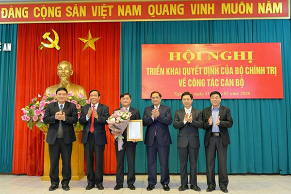 Chuẩn y ông Thái Thanh Quý giữ chức Bí thư Tỉnh ủy Nghệ An