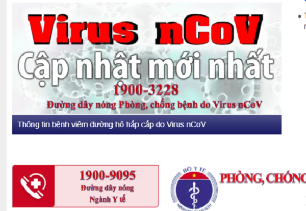 Bộ Y tế có thêm đường dây nóng miễn phí tư vấn chống dịch viêm phổi cấp