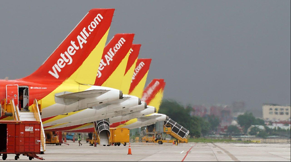 Vietjet khai thác bình thường các đường bay đến và đi từ Hồng Kông, Đài Loan