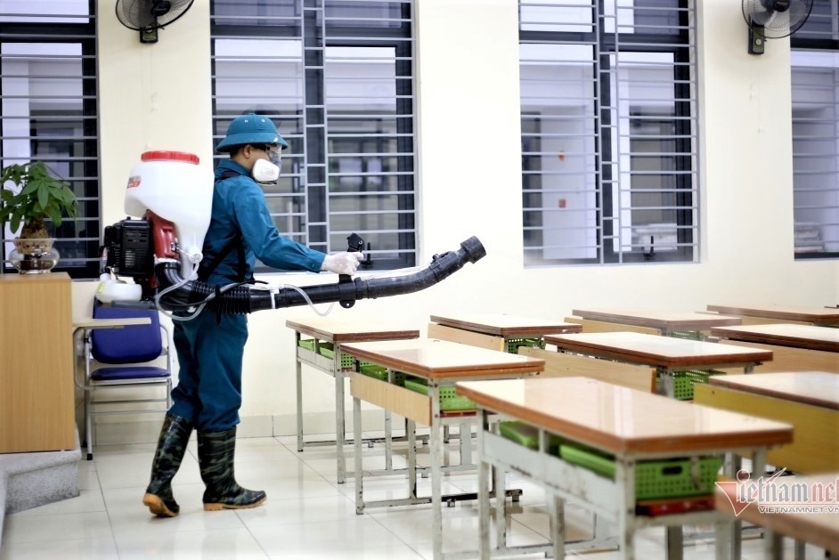 Phụ huynh mắc Covid-19, hai trường học ở Nam Từ Liêm đóng cửa khẩn cấp