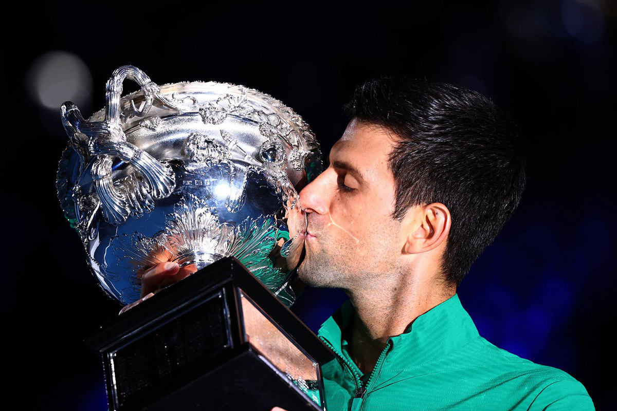 Novak Djokovic, ánh sáng trên bầu trời nước Úc