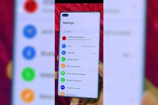 Huawei P40 Pro lộ ảnh thực tế, màn hình viền mỏng đáng kinh ngạc