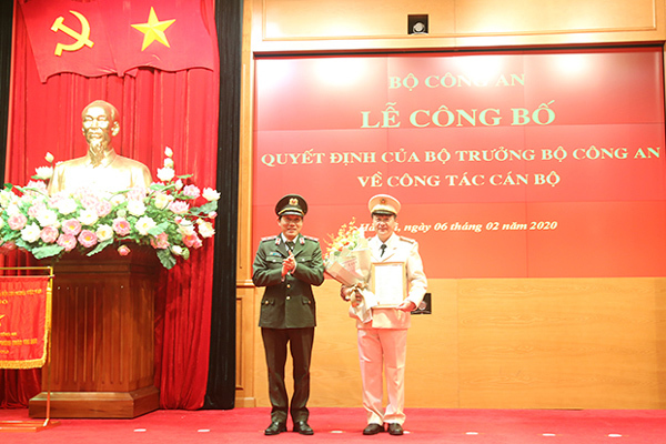 Giám đốc Công an Sóc Trăng làm Phó chánh Văn phòng Bộ Công an