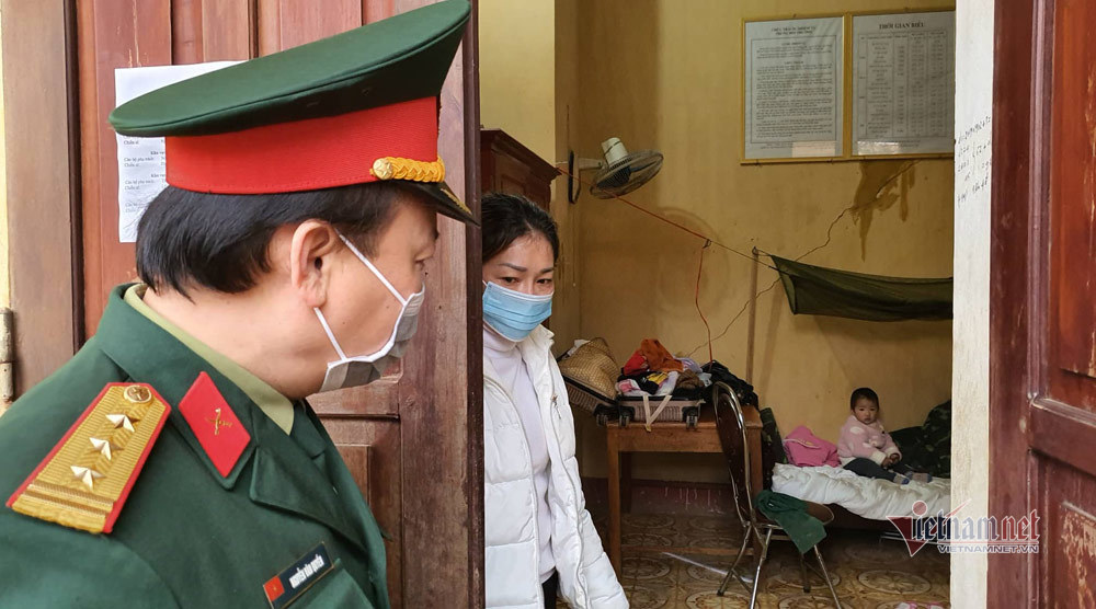 Công dân nhỏ tuổi nhất trong khu cách ly tại Lạng Sơn