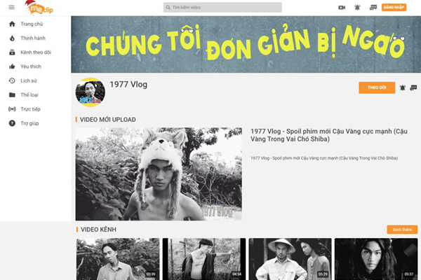 ‘Hiện tượng triệu view’ 1977 Vlog có mặt trên MeClip