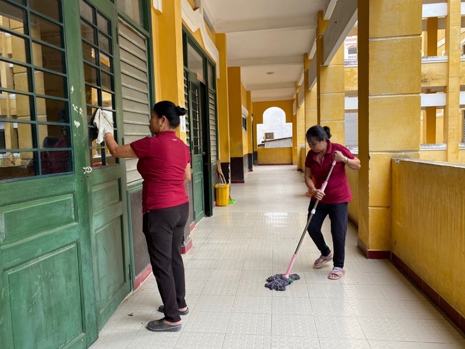 Học sinh THPT của Long An đi học lại từ ngày 2/3