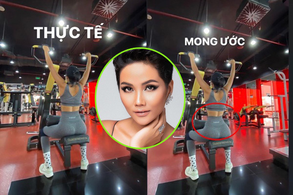 H’Hen Niê hài hước tự nhận đã chỉnh sửa ảnh giảm cân sau Tết