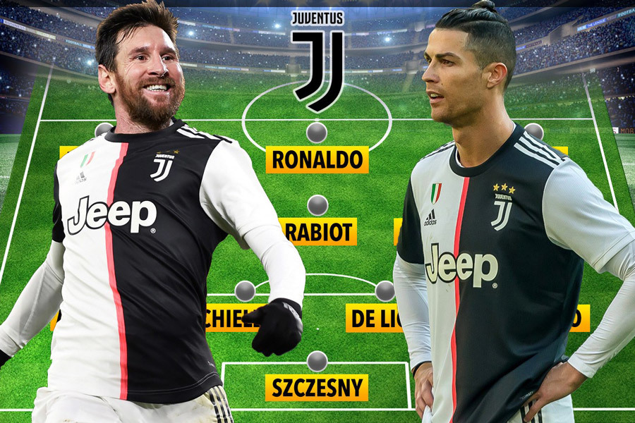Juventus mơ kéo Messi về đá cặp với Ronaldo