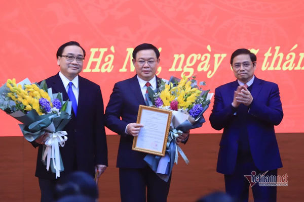 Ông Vương Đình Huệ làm Bí thư Thành ủy Hà Nội