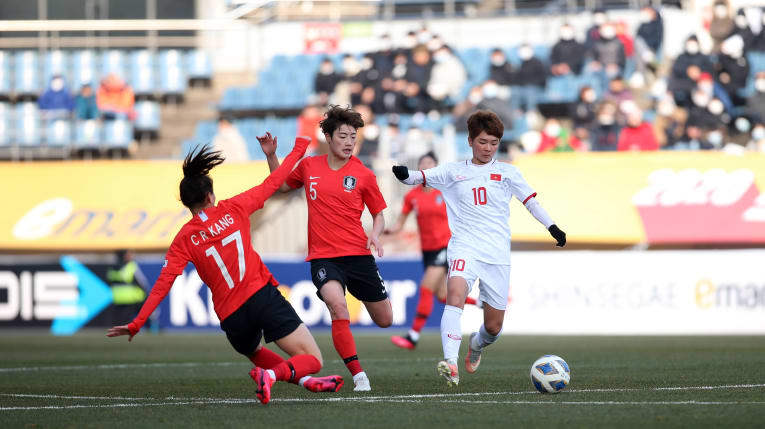 Thua Hàn Quốc 0-3, tuyển nữ Việt Nam chờ đấu play-off Olympic