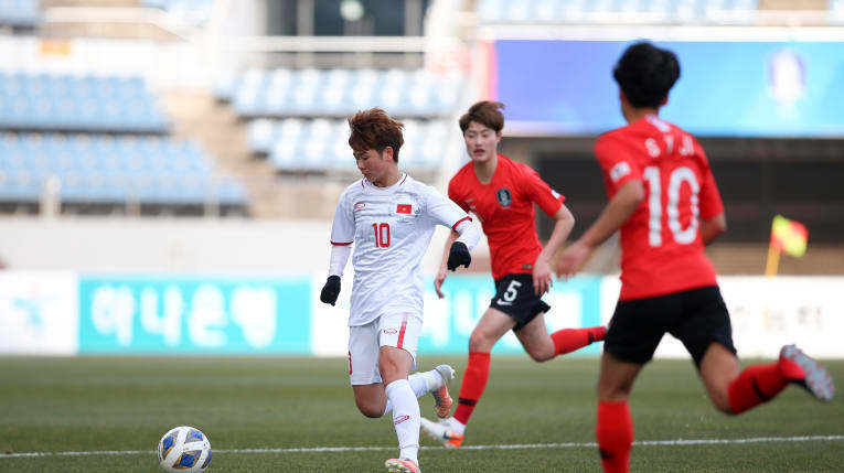 Video bàn thắng nữ Việt Nam 0-3 nữ Hàn Quốc