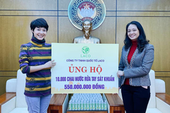 1 vạn chai gel rửa tay cùng người dân Hà Nội phòng dịch