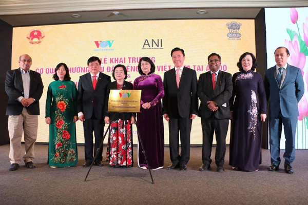 Khai trương cơ quan thường trú Đài tiếng nói Việt Nam tại Ấn Độ