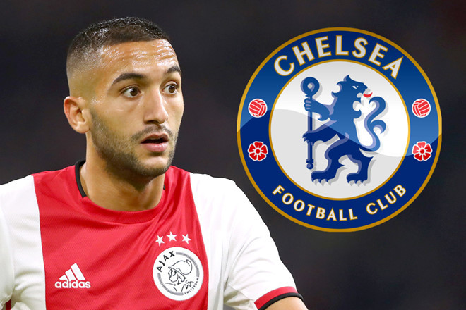Chelsea dốc két 38 triệu bảng chiêu mộ Hakim Ziyech